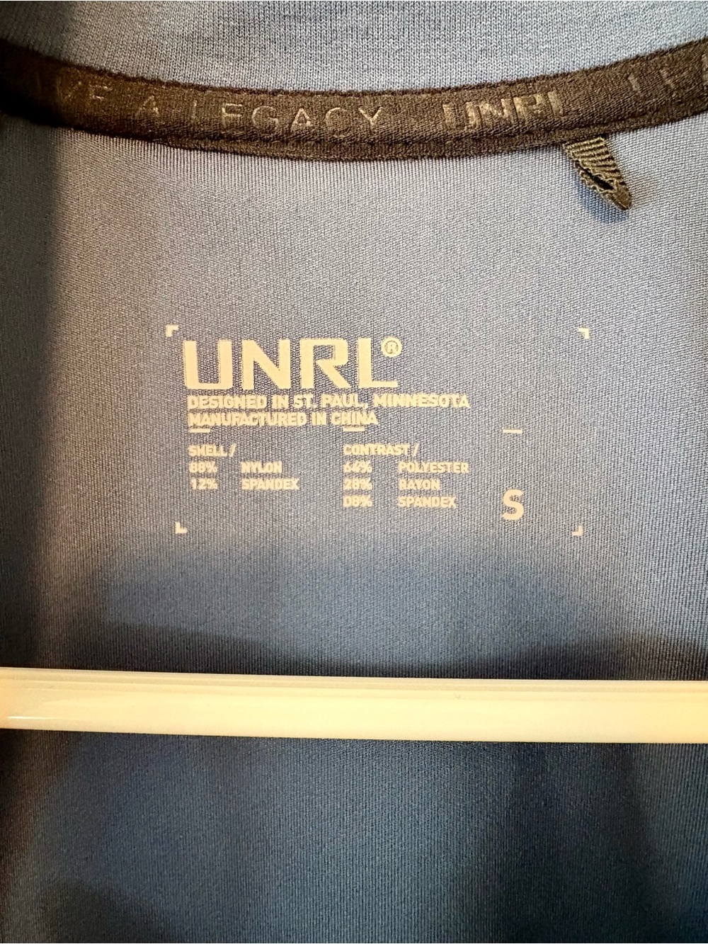 Women's UNRL Jetset Bomber Jacket Cavern Blue - Picture 4 of 5